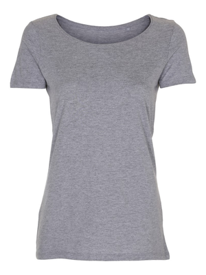 Lady Classic Tee, Lysgrå