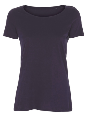 Lady Classic Tee, Navyblå