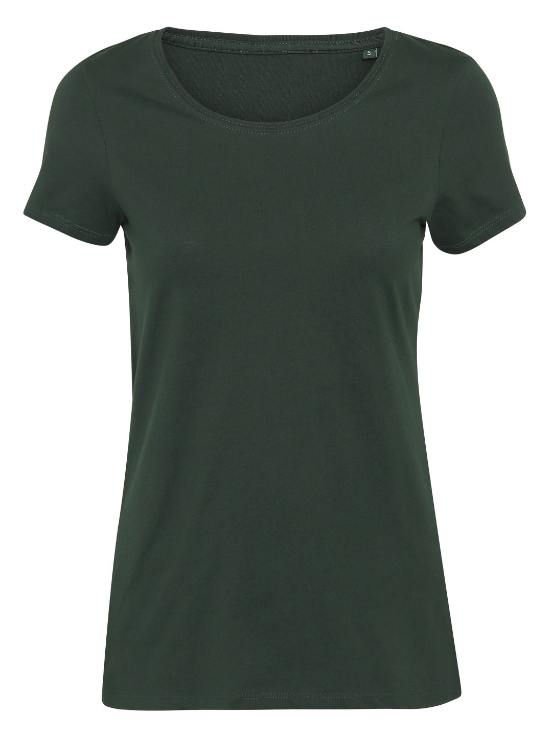 Lady Classic Tee, Mørkegrøn