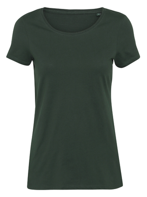 Lady Classic Tee, Mørkegrøn