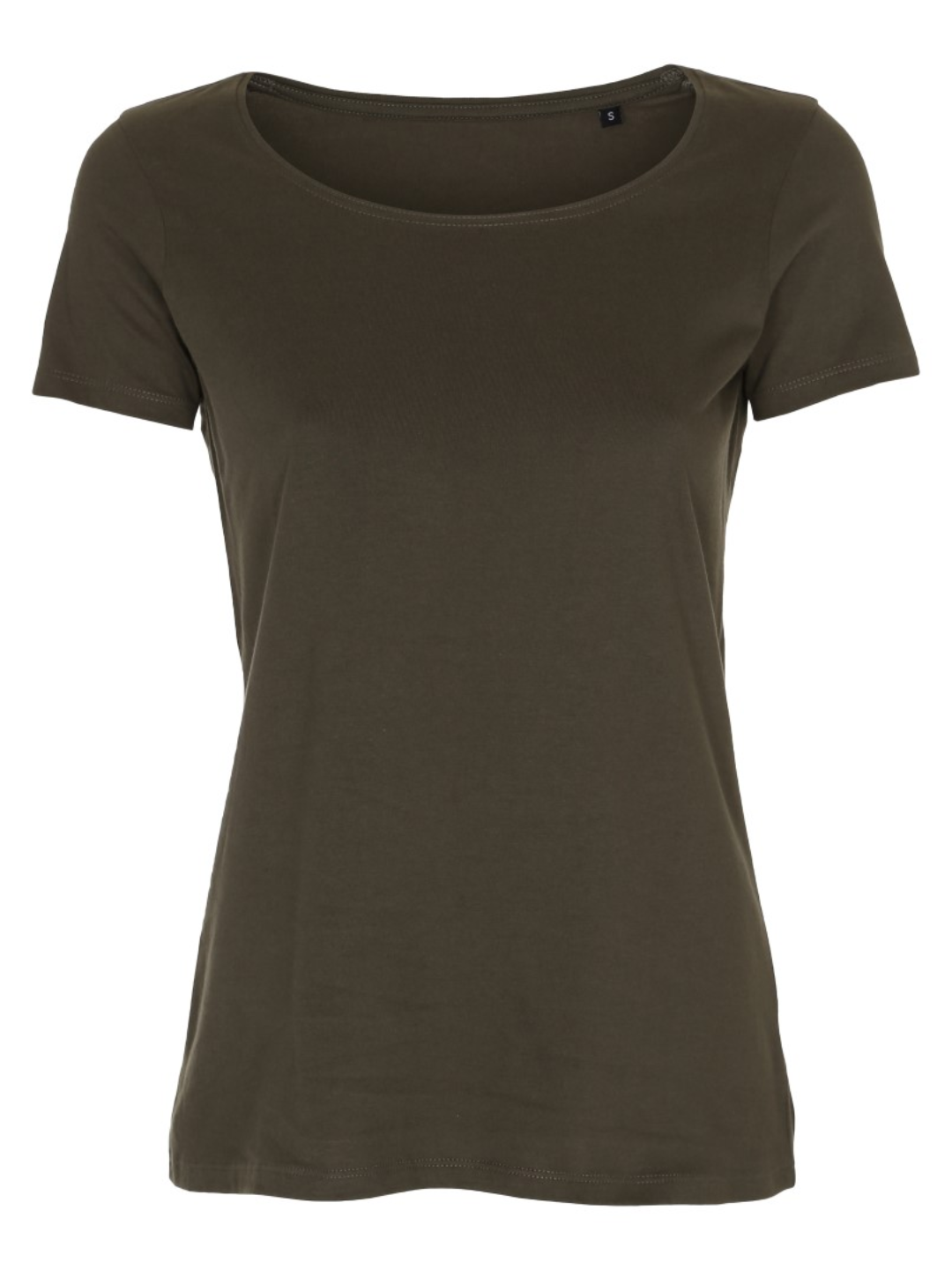 Lady Classic Tee, Armygrøn