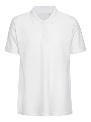 Classic Poloshirt Herre, Hvid