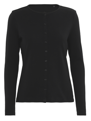 Pæn Dame Cardigan, Sort