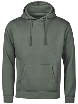Casual Hoodie, Grågrøn