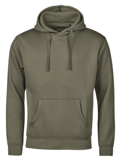 Casual Hoodie, Mørk oliven
