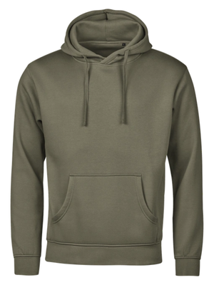 Casual Hoodie, Mørk oliven