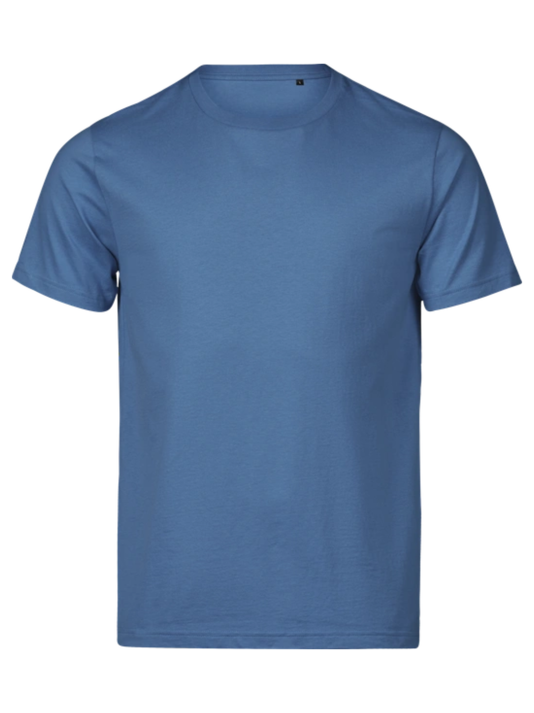Casual T-shirt, Støvet blå