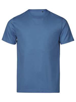 Casual T-shirt, Støvet blå