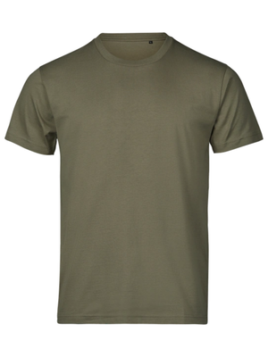 Casual T-shirt, Mørk oliven