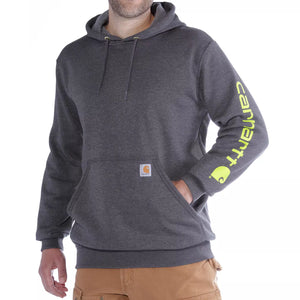 Midweight hættetrøje, Herre, Carbon Heather - Carhartt K288 - 026