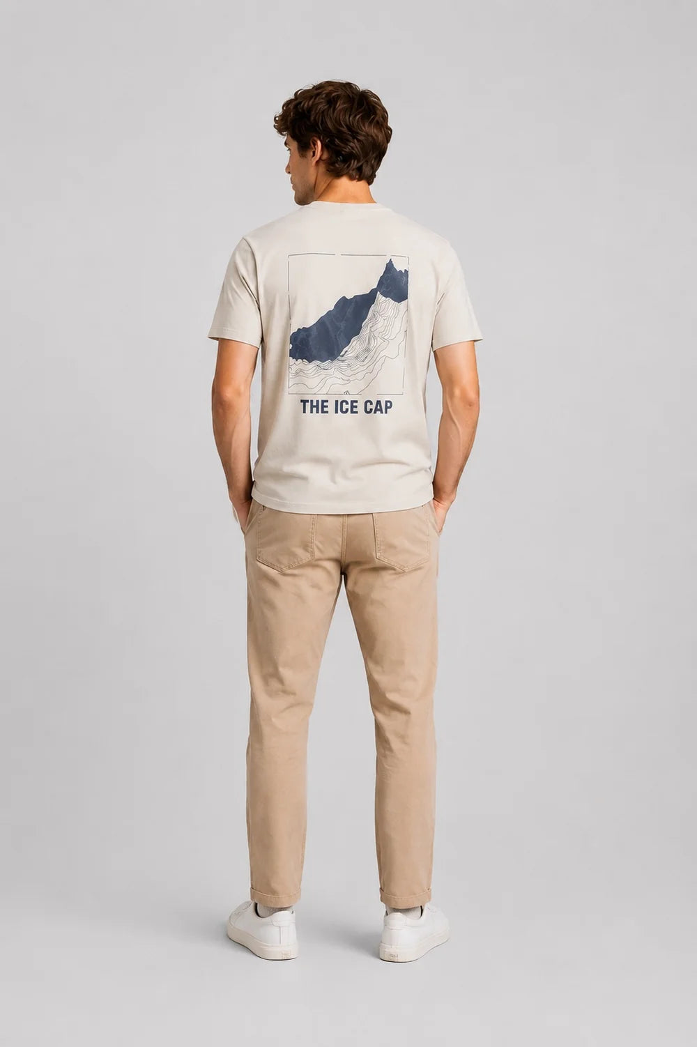 North ice organic t-shirt, String, Fat Moose FM3061