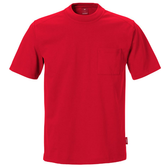 Match T-shirt, Herre, Rød - Kansas 100779-331