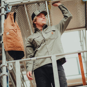 Newcastle Skjorte, Dusty Olive, Carhartt 107307
