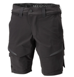 Customized Arbejdsshorts Full Stretch, Herre, Sort - Mascot 22149-605-5689