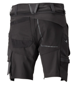 Customized Arbejdsshorts Full Stretch, Herre, Sort - Mascot 22149-605-5689