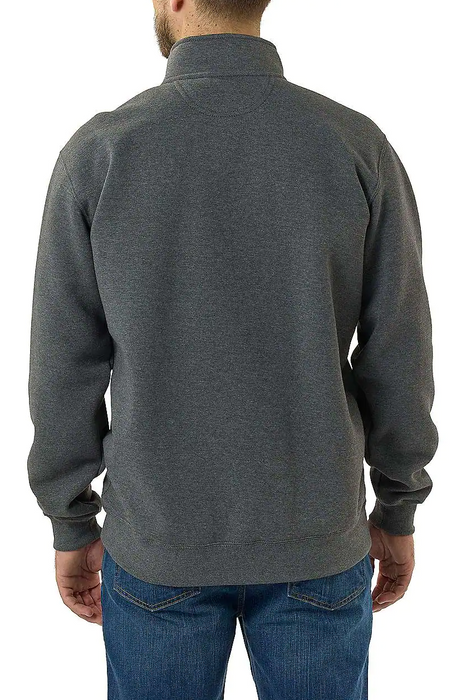 Half zip sweatshirt, Herre, Carbon heather - Carhartt 105294 - CRH