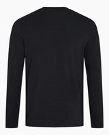 Langærmet Bambus T-shirt - Basic Sort