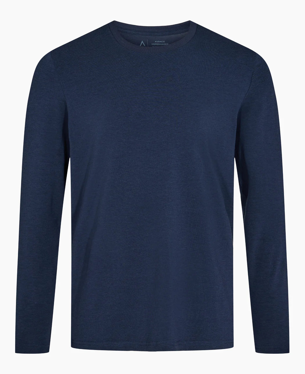 Langærmet Bambus T-shirt - Basic Navy Blue