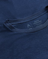 Bambus T-shirt - Basic Navy Blå