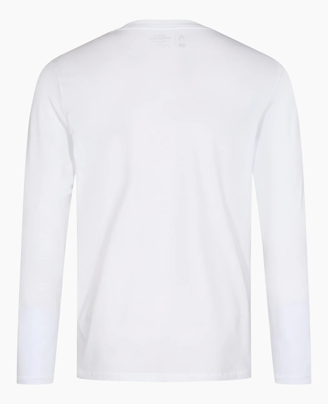 Langærmet Bambus T-shirt - Basic Hvid