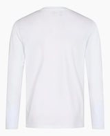 Langærmet Bambus T-shirt - Basic Hvid