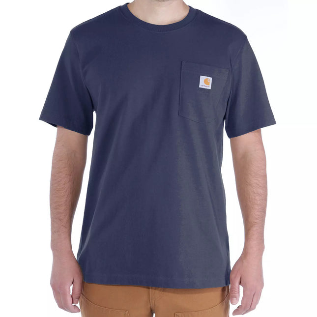 T-shirt, Herre, Navy - Carhartt 103296