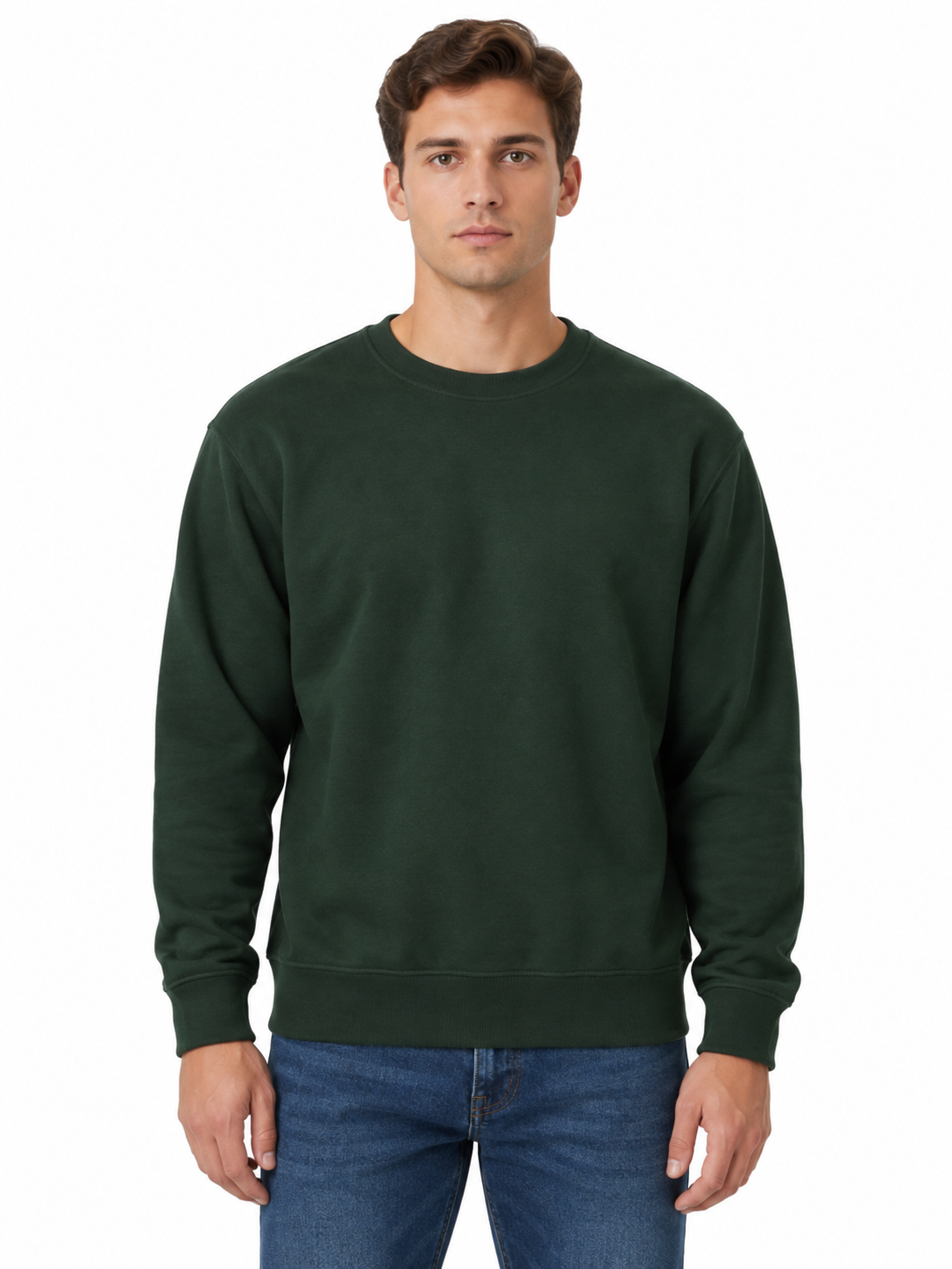 Premium Comfort Sweatshirt, Mørkegrøn