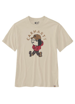 Carhartt T-shirt med Active Jac grafik, Oat Milk - 107051