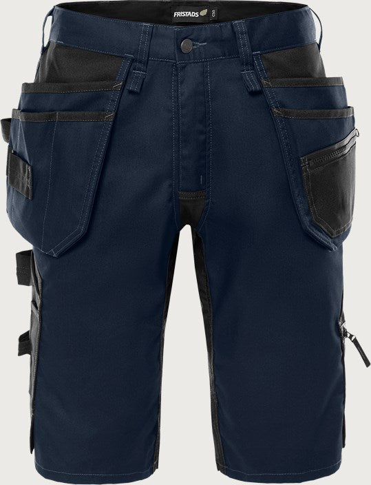 Green håndværker stretchshorts, Mørk Marine, Kansas 2902