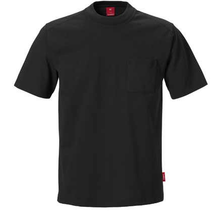 Match T-shirt, Herre, Sort - Kansas 100779-940
