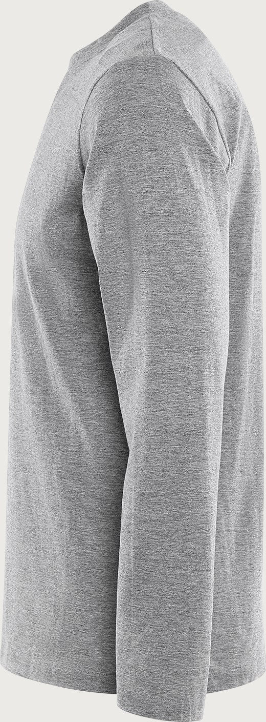 Acode tung langærmet t-shirt, Lysegrå, Kansas 1914