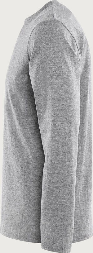 Acode tung langærmet t-shirt, Lysegrå, Kansas 1914