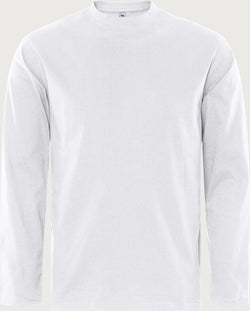 Acode tung langærmet t-shirt, Hvid, Kansas 1914