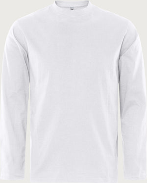 Acode tung langærmet t-shirt, Hvid, Kansas 1914