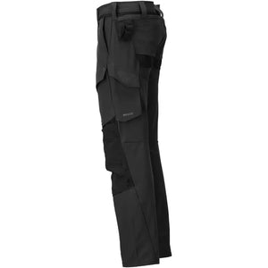 Mascot Customized Arbejdsbukser Full Stretch, Sort, Herre - 22379-311-09