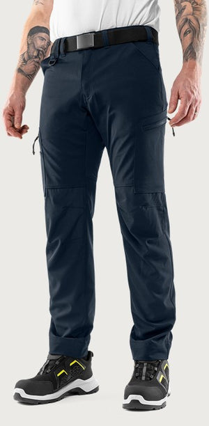 Servicebukser med stretch, Mørk Marine, Kansas 2200