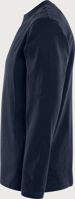Acode tung langærmet t-shirt, Mørk Marine, Kansas 1914