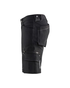 Håndværkershorts X1900 4-vejs stretch, Sort, Blåkläder 1987