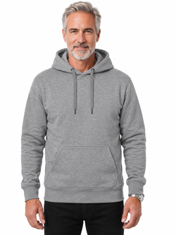 Premium Comfort Hoodie, Oxford Grey