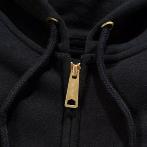 Hættetrøje Med Lynlås, Sort - Carhartt K122