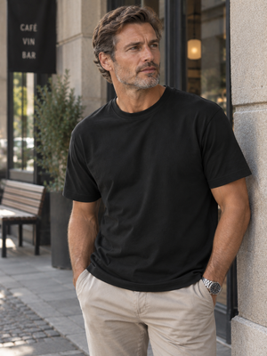 Premium Comfort Tee, Sort