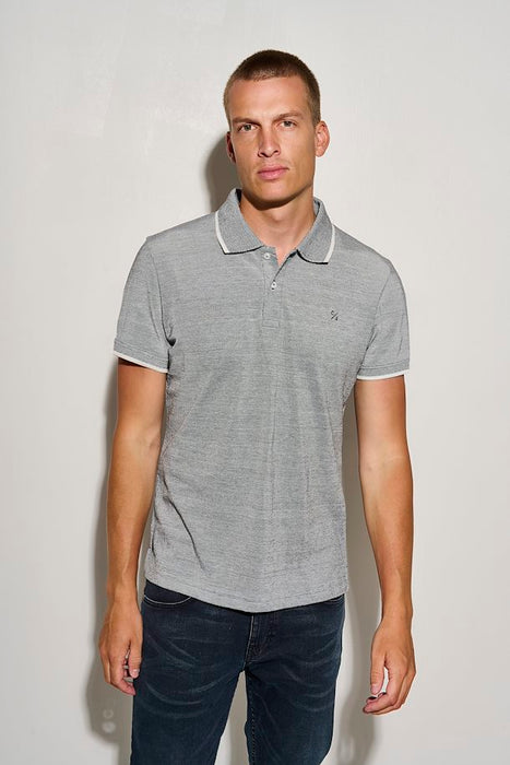 Tristan Polo Shirt, Anthracite Black - Casual Friday 20503969 - 194007