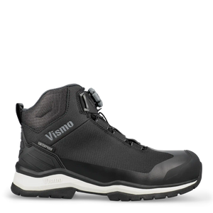 VISMO® EF54B Heavy BOA® FIT SYSTEM Sort Vandtæt sikkerhedsstøvle m/wireluk
