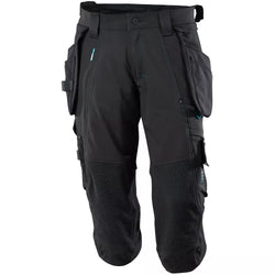 Mascot Advanced Håndværkerknickers Full Stretch, Sort, Herre - 17049-311-09