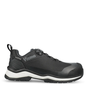 VISMO® EJ55B Black BOA® FIT SYSTEM vandtæt sikkerhedssko m/wireluk EN ISO 20345 S3 WR SRC