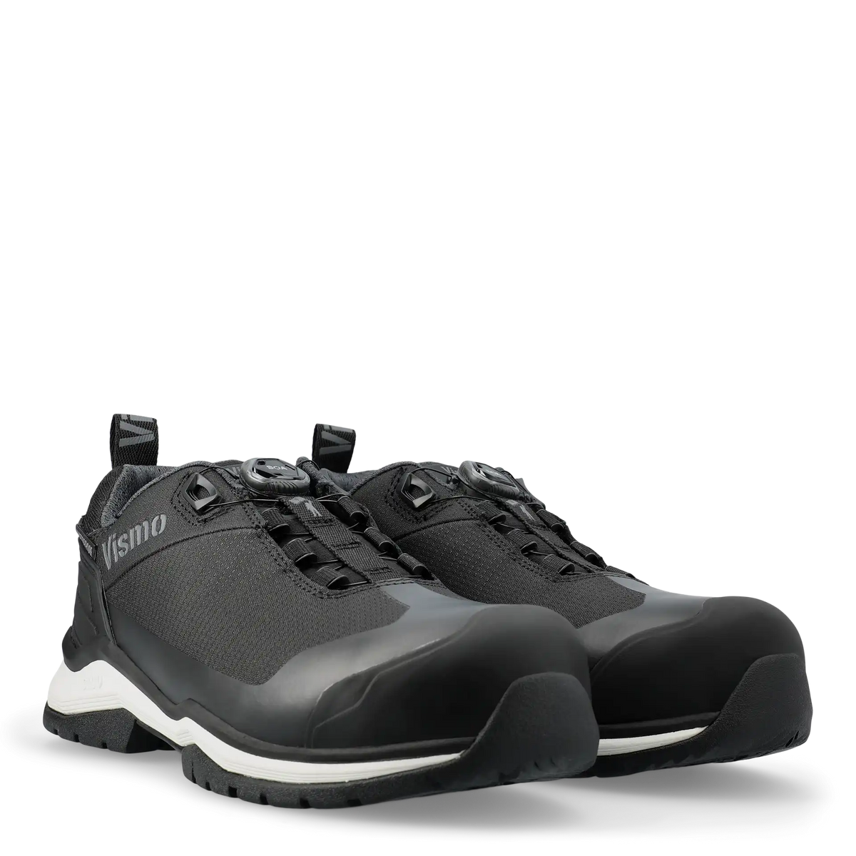 VISMO® EJ55B Black BOA® FIT SYSTEM vandtæt sikkerhedssko m/wireluk EN ISO 20345 S3 WR SRC
