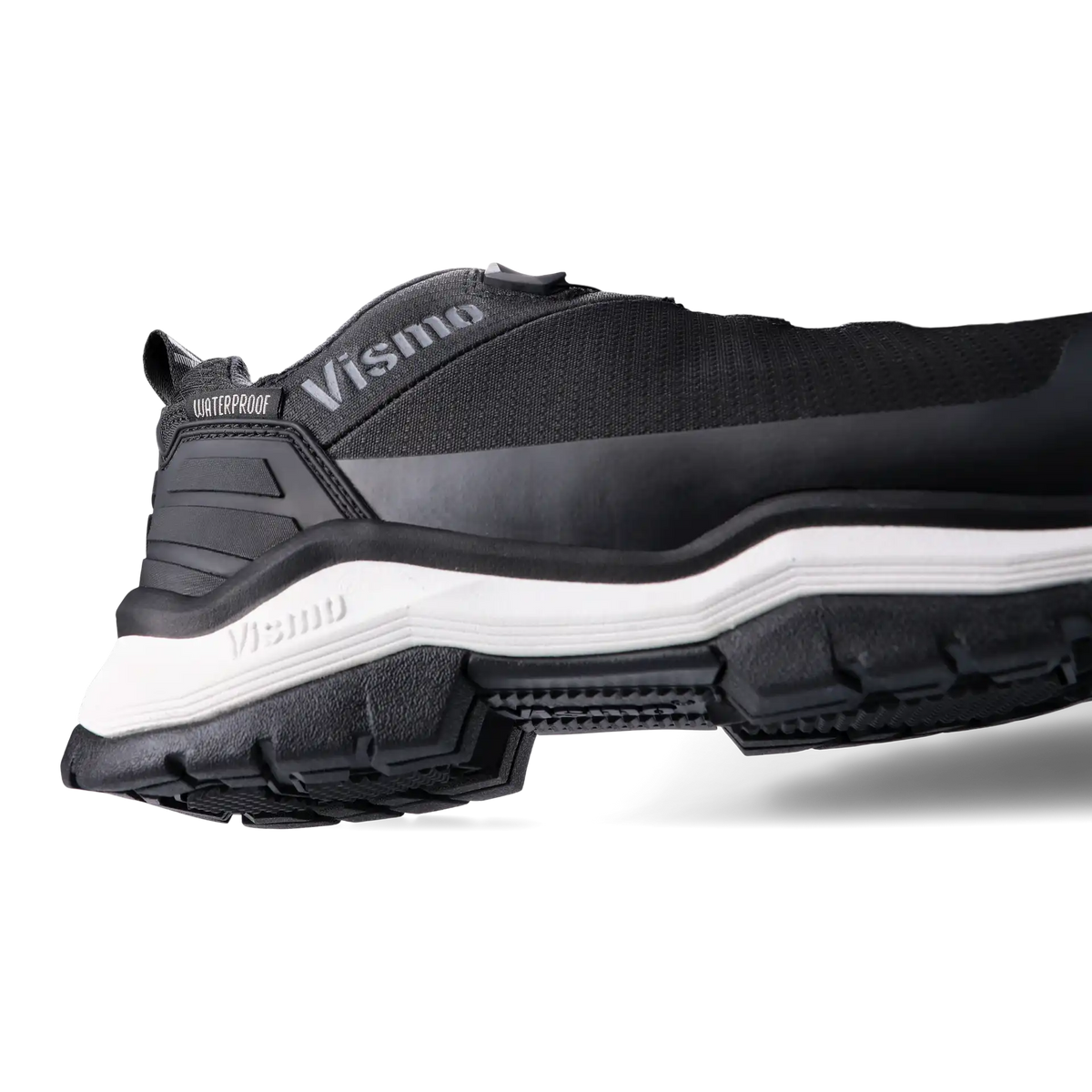 VISMO® EJ55B Black BOA® FIT SYSTEM vandtæt sikkerhedssko m/wireluk EN ISO 20345 S3 WR SRC