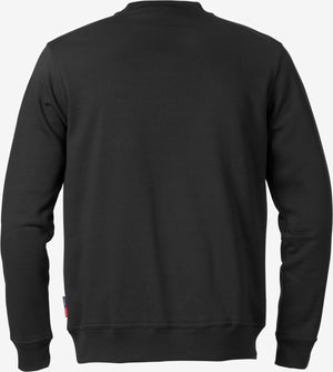Kansas Match sweatshirt / arbejdstrøje, Sort - 100782-311