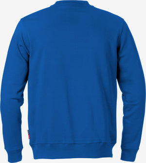 Kansas Match sweatshirt / arbejdstrøje, Kongeblå - 100782-311