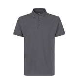 Funktionel sportspolo, Sølv Grå, Herre - Geyser G21006